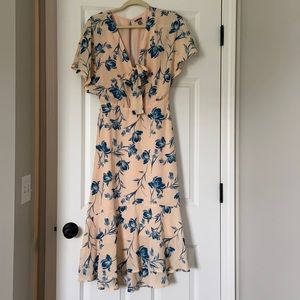 Floral midi dress